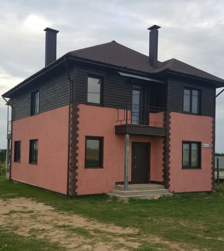 наружная отделка каркасного дома