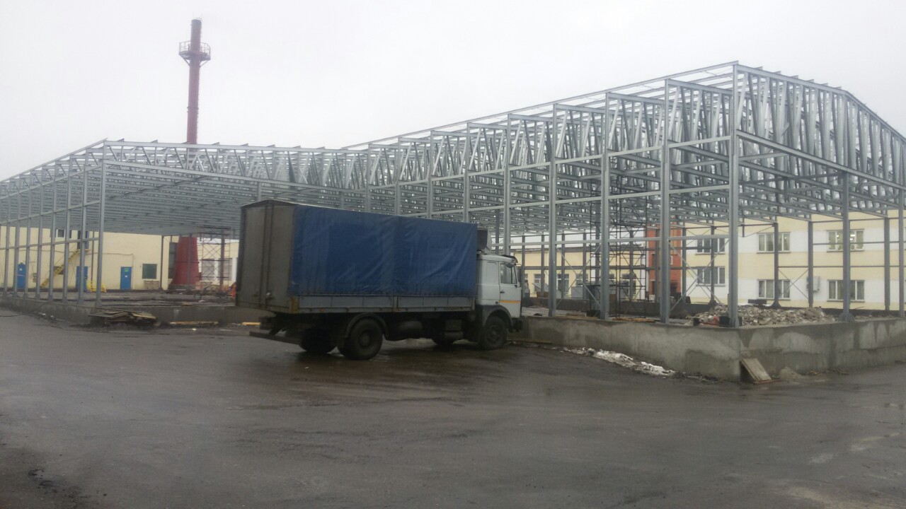 склад пинскдрев каркас собрали